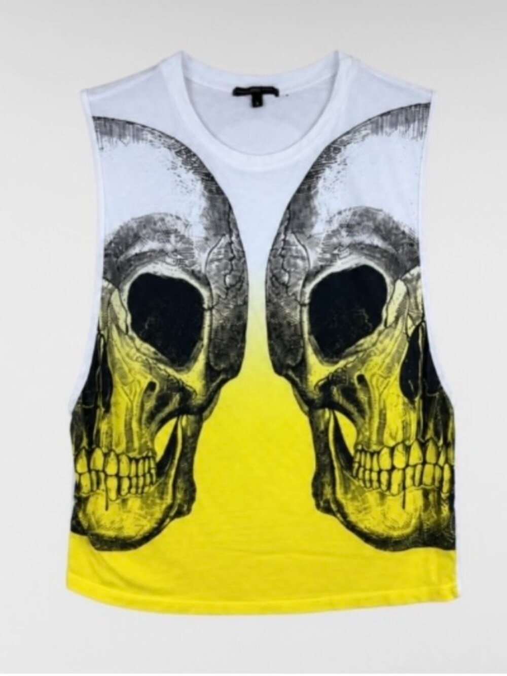 Vintage 2000's Women's Skull Tank Top